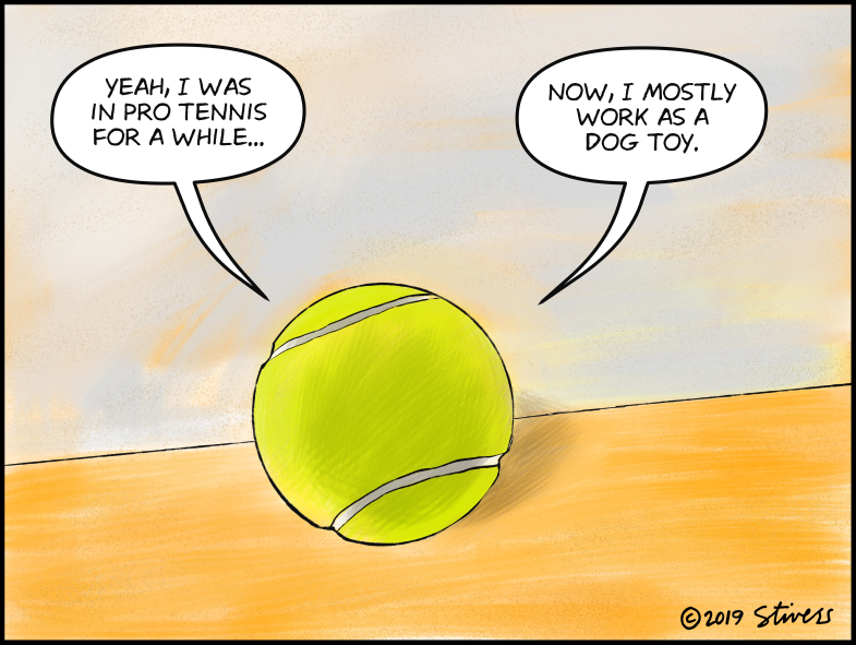 Pro tennis ball